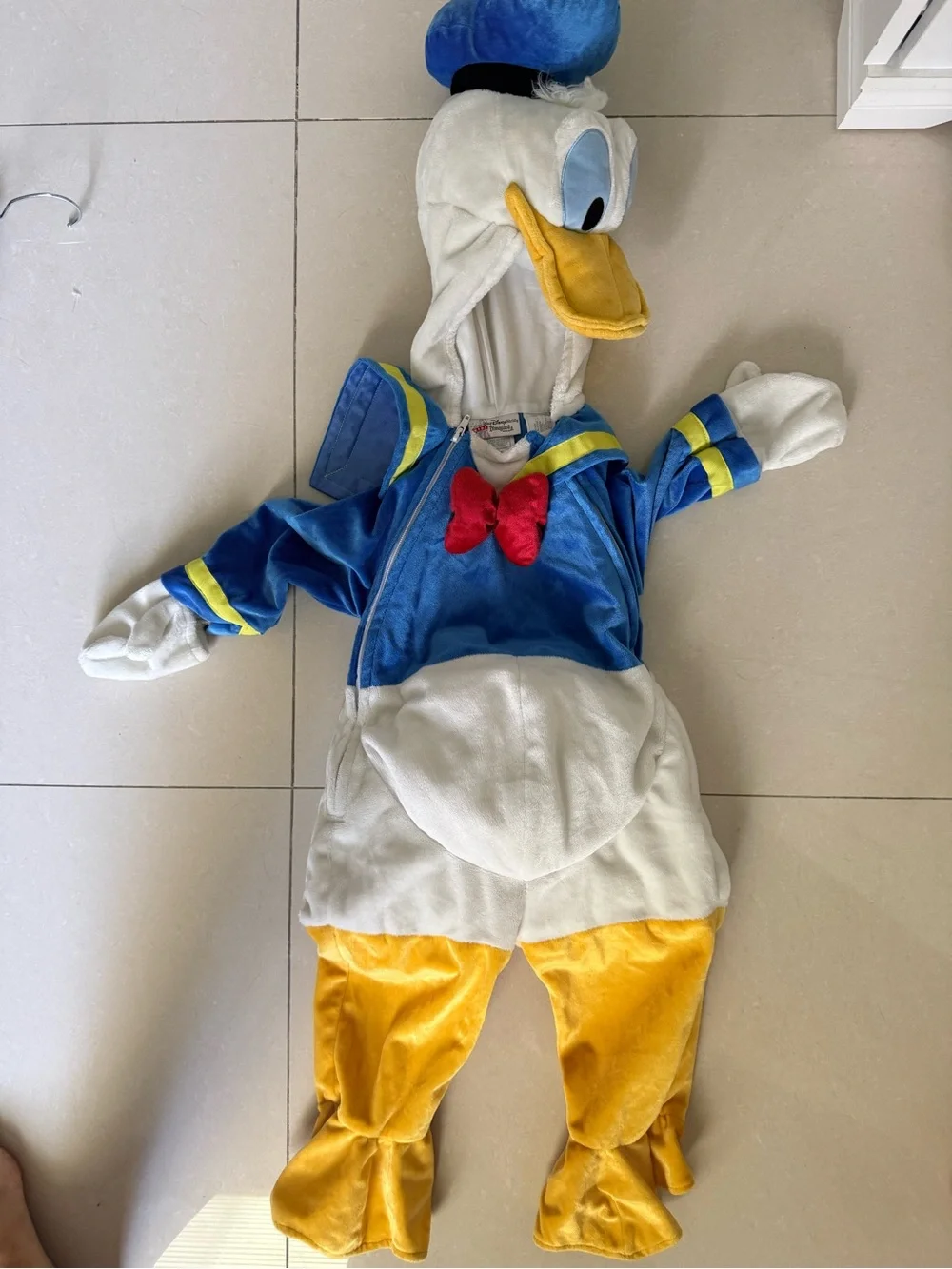 Disney Parks  Donald Duck Prestige Costume Infant Sz 12 months  Halloween Plush